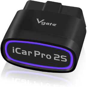 Vgate iCar Pro 2S Bluetooth 5.2 OBD2 Car Scan Tool for iPhone, Android, and Windows