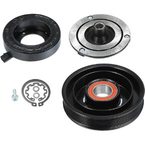 uxcell AC Compressor Clutch Set Replace for Honda Accord 3.0L 2003-2007 A/C Clutch Repair Assembly