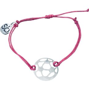 Soccer Bracelet, Soccer Jewelry, Adjustable Stainless Steel Soccer Charm Bracelets - Soccer Gifts