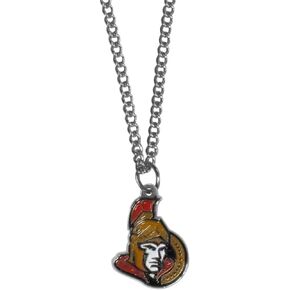 Siskiyou NHL unisex-adult Chain Necklace with Small Charm