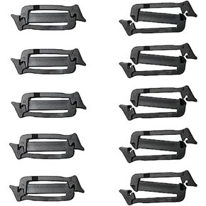 10Pcs Webbing Clip Buckle 1inch Molle Webbing Connecting Clips Strap Buckle Triglide slides Backpack Clip for Backpacks, School Bags in Kuwait