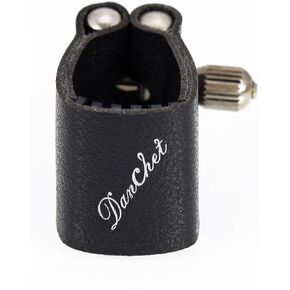 Alto Saxophone Ligature/Clarinet Ligature Shared Fastener, Leather Ligature and Plastic Cap for Alto Saxophone/Clarinet…
