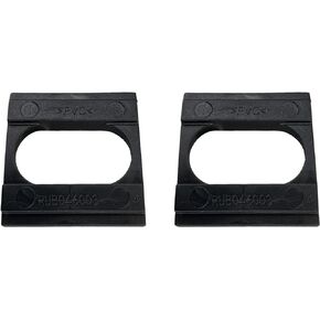 Bike Battery Rubber Mount Pad, 2Pcs Electric Bike Bracket Spacer Pad, Battery Replacement Bracket Pad Accessories Compatible with Hailong G56 G70 Battery