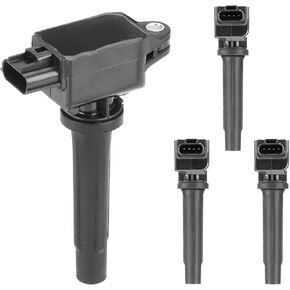 Ignition Coil Pack for Mazda 3 2012-2020 2L 2.5L, Mazda 6 2014-2020 2.5L, CX-5 2013-2020, CX-9 2016-2019 MX-5 16-18 UF656 UF-656 5C1894 C1837-4 Set