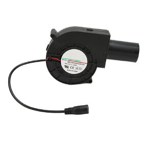 120mm Mini Blower Fan, DC 12V Mini Blower Fan with Speed Control for Receiver DVR, Inflatable Replacement Fan Kit for Modem Cooling
