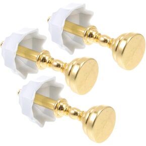 NUOBESTY 3Pcs Dollhouse Miniature Lamp 1/12 Scale Miniature Furniture Mini Floor Light for Dollhouse DIY Accessories