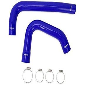 Mishimoto MMHOSE-RAM-15RD Silicone Radiator Hose Kit Compatible With Dodge Ram Cummins 6.7 2013-2018 Red