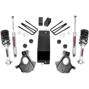 Rough Country 3.5" Lift Kit w/N3 Struts & Shocks for 14-18 Chevy/GMC 1500-12132