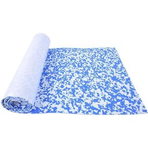 Decking Sheet, Camouflage EVA Teak Decking Sheet Floor Mat Carpet Surfboard Boat Yacht Anti-Skid and Self-Adhesive Sea Deck Marine Yacht for Boat Yacht Marine(Blue White)