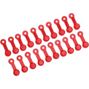 Zerk Dust Cover, Brake Bleeder Covers, Grease Zerk Fitting Caps Assortment Kit Brake Bleeder Screw Caps Dust Cover with Keeper, Dust Proof Grease Fitting Caps for Car Motorcycle