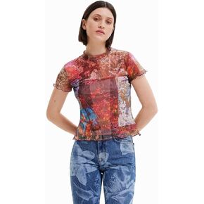 Desigual Women's T-Shirt Short Sleeve