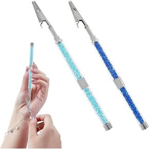 2 Pack Bracelet Clasp Helper Tools Hand Bracelet Helpers for Fastening and Hooking Necklaces, Watch Bands, Zippers