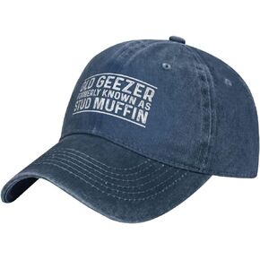Old Geezer Formerly Knowns As Stud Muffin Hat for Men Baseball Hat Cute Cap