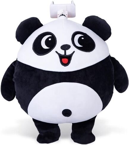 Cell Phone Pillow Holder for Bed, Adjustable Phone Stand for Watching Videos or Facetime in Bed Couch Car, Cute Panda Soft Plush Pillow with Hand Pockets, Gifts for Kids, Teens and Girls in Saudi Arabia