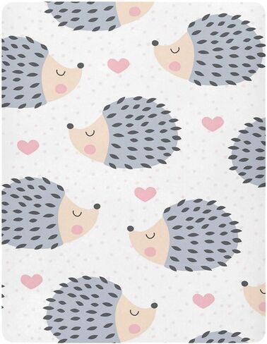 Crib Sheets for Boys Girl Cartoon Duck Neutral Mini Crib Mattress Sheets Fitted, Rubber Ducky Toddler Baby Sheets for Crib Mattress Soft & Breathable 39 * 27 * 5In in Saudi Arabia