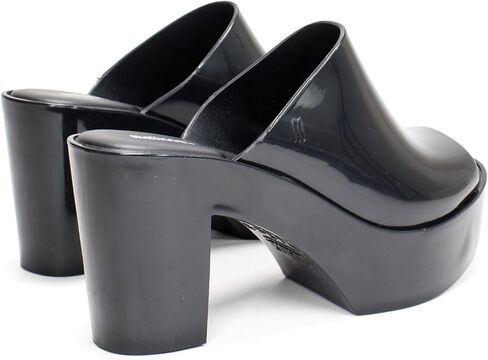 Melissa Mule Heel Collection - Fashion Sandal for Women - Iridescent Comfortable Mule Style - High-Shine Upper with Bubblegum Scent - Chic and Sophisticated in Saudi Arabia
