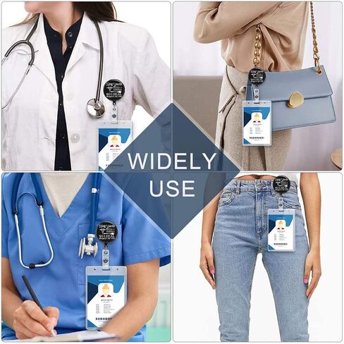 Cute Nurse Badge Reel with Alligator Clip, Retractable Badge Holders for Nursing Doctor Medical Work Office (Wizard) in Saudi Arabia