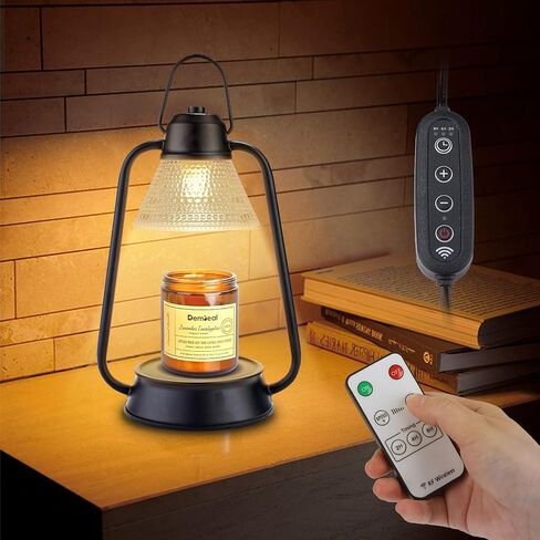 Candle Warmer Lamp Dimmable Timer, Electric Metal Top Down Light Heat Melting Wax Candles Vintage for Candle Jars,Home Decor Beside Lamp Gifts for Women & Friends in Saudi Arabia