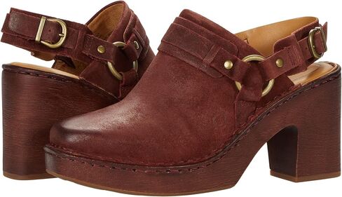BORN Womens Hudson Leather Slip On Clogs in Saudi Arabia