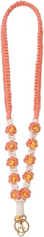 Handmade Neck Lanyards With Swivel Lobster Clasp,Boho Lanyards Braided Keychain Creative Chain For Keys Id Badges Card Holder in Saudi Arabia