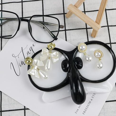 Eyeglass Holder Silicone Resin Molds, Glasses Shaped Epoxy Silicone Casting Molds Sunglasses Organizer Storage Holder for Car, 3D DIY Crafts (Big Nose) in Saudi Arabia