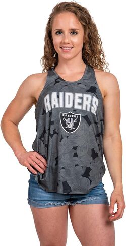 FOCO Women's Hibiscus Twist Back Sleeveless Fashion Top Shirt in Saudi Arabia