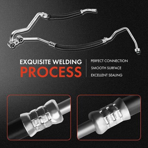 A-Premium A/C Suction and Discharge Line Hose Assembly Compatible with 2006-2010 Dodge Ram 2500/Ram 3500 /Ram 4000/Ram 5500 6.7L 5.9L in Saudi Arabia