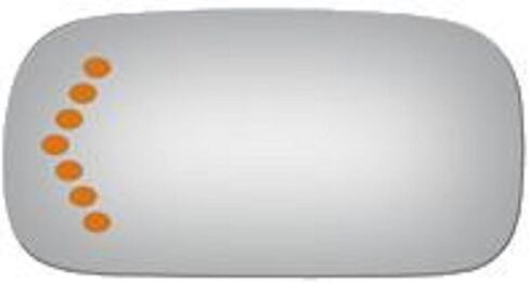 Mirrex 70511S Fits Driver Left Side Replacement for Buick Lucerne 2006 2007 2008 Mirror Glass Signal Non-Heated GLASS ONLY WITHOUT BACKING PLATE in Saudi Arabia