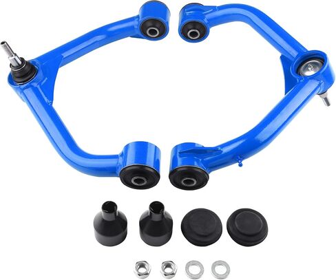 FLYCLE Front Upper Control Arms for 2006-2023 RAM 1500 2WD 4WD, 2 PCS 2-4" Lift Blue Tubular Front Suspension Control Arm Compatible with RAM 1500 2WD 4WD in Saudi Arabia
