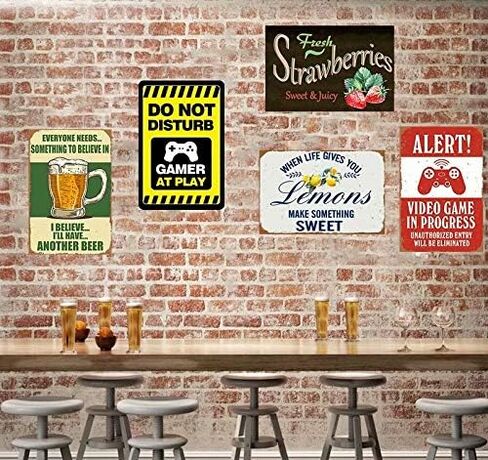 Retro Tin Sign Vintage Witch Decor Witch in My Kitchen Filled with Care I Welcome Water Earth Fire Air Metal Sign Iron Painting for Indoor & Outdoor Home Bar Coffee Kitchen Wall Decor 12 x 8 INCH in Saudi Arabia