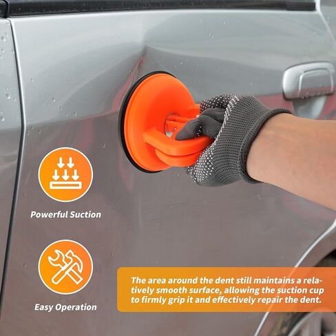 أداة سحب دنت، مجموعة أدوات إصلاح دنت السيارة مكونة من 3 قطع، مجموعة إزالة دنت بدون طلاء، مجموعة أدوات سحب دنت قوية لشفط المقبض، أداة إزالة دنت لجسم السيارة والبلاط والزجاج والمرآة in Kuwait