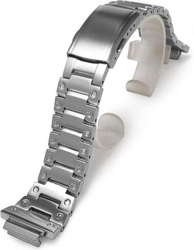 MOD Kit Quick Release Bracelet Metal Watchband Modified Strap 316 Stainless Steel Strip Compatible With Casio For G-SHOCK Men's GM2100 GM2100B-3A in Saudi Arabia