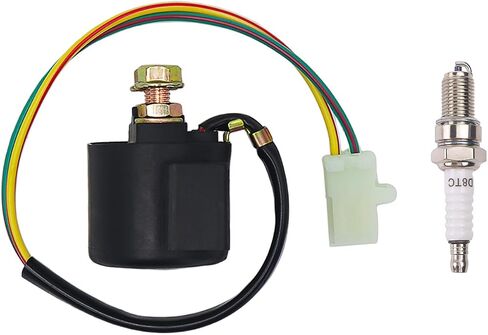 Voltage Regulator Rectifier Starter Solenoid Relay Ignition Coil for Honda FourTrax 300 TRX300 TRX300FW 2x4 4x4 1988-2000 31600-HC5-970 31600-HM5-630 35850-HC4-000 in Saudi Arabia