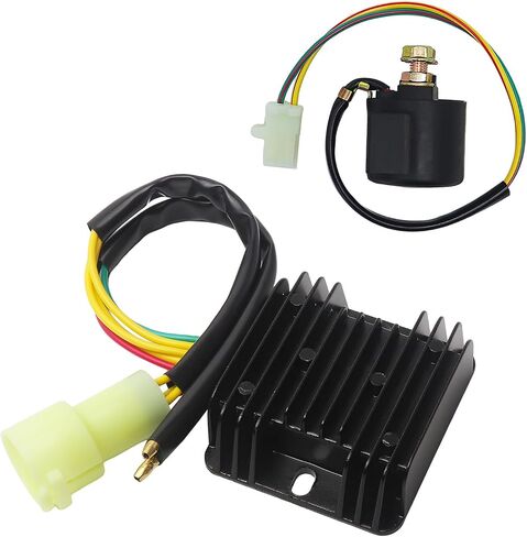 Voltage Regulator Rectifier Starter Solenoid Relay Ignition Coil for Honda FourTrax 300 TRX300 TRX300FW 2x4 4x4 1988-2000 31600-HC5-970 31600-HM5-630 35850-HC4-000 in Saudi Arabia