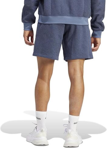 adidas Men's Tall Size Seasonal Essential Mélange Shorts in Saudi Arabia