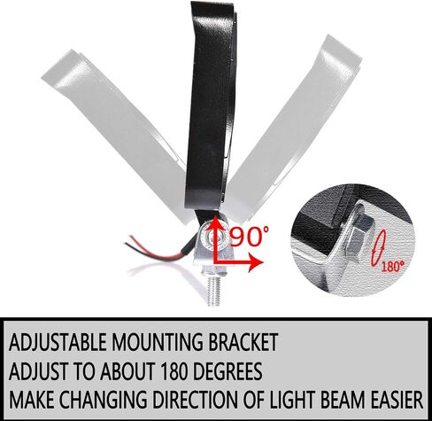 4 Pcs LED Work Light - 3.35 Inch 48W 5600LM Flood LED Light Bar for Tractor Offroad 4WD Jeep Truck ATV UTV SUV Boat Driving Lamp Daytime Running Light in Saudi Arabia