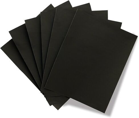 Hygloss Products Black Silhouette Paper – Tracing Portrait Drawing Crafts Paper - 8-1/2 x 11 Inch, 25 Sheets in Saudi Arabia