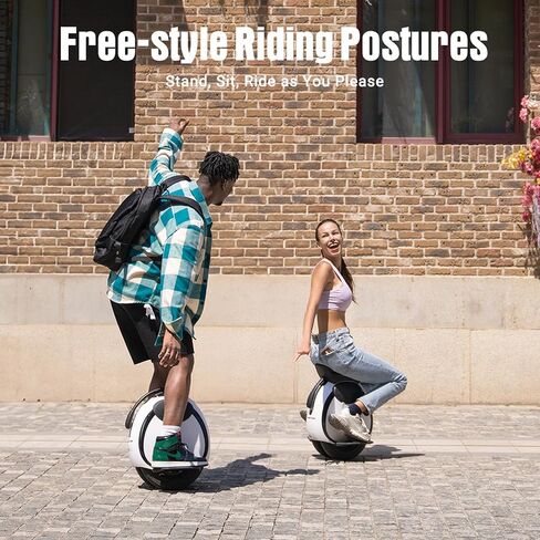 INMOTION E20 Electric Unicycle - 14 Inch Self-balancing Electric One Wheel Portable EUC for Commuting & Entertainment in Kuwait