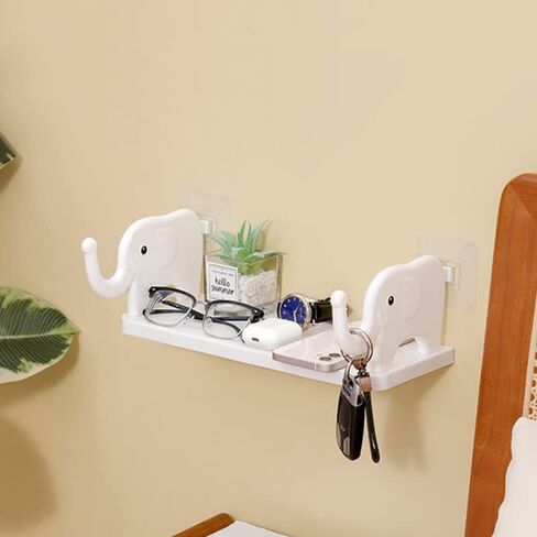 2 حزمة من أرفف الحائط العائمة، مكبرات صوت بلوتوث صغيرة، دعامات جدارية، رف عرض بدون حفر، رف تخزين مثبت على الحائط، لغرفة النوم والحمام وغرفة المعيشة وديكور جدار المطبخ والتخزين، رمادي in Kuwait