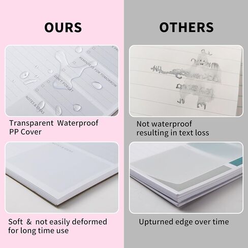 To Do List Notebook for work, 52 Sheets Tear-Off Planning Note Pad 7.5"×10.2", Office Planner, Daily Checklist Notebook, Desk Organization, Office Productivity （Pink) in Saudi Arabia