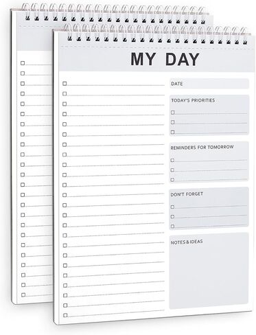 To Do List Notebook for work, 52 Sheets Tear-Off Planning Note Pad 7.5"×10.2", Office Planner, Daily Checklist Notebook, Desk Organization, Office Productivity （Pink) in Saudi Arabia