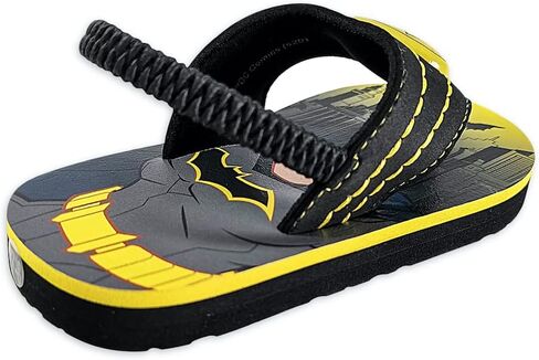صنادل شاطئ مضيئة للأولاد الصغار من باتمان (كبير 9-10)، أسود in Kuwait