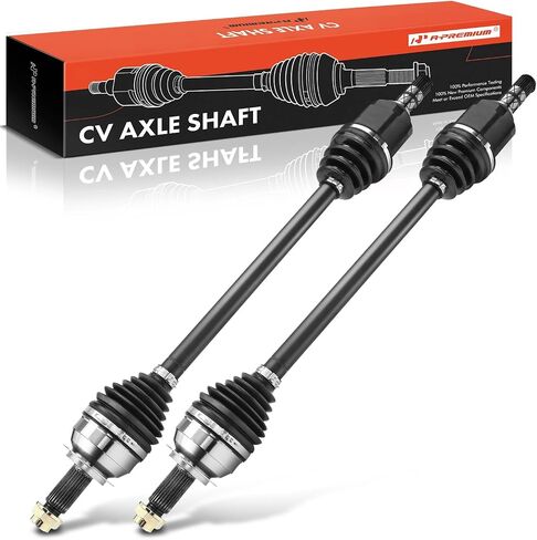 A-Premium Pair (2) Front CV Axle Shaft Assembly Compatible with Subaru Forester 09-13, Impreza 11-14, WRX 13-14, XV Crosstrek, with Heavy Duty Thermoplastic Outboard Boot, Driver and Passenger Side in Saudi Arabia