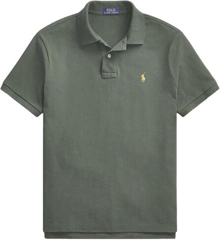 Ralph Lauren Men's Classic Fit Mesh Pony Logo Polo Shirt (XL, NewSage) in Saudi Arabia
