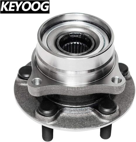 KEYOOG 513265 (4 Bolt Hole Rectangular Flange,5 Lug) Front Wheel Hub and Bearing Assembly Fit For 2004 2005 2006 2007 2008 2009 To-yota Prius in Saudi Arabia