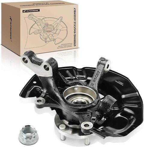 A-Premium Front Steering Knuckle & Wheel Bearing Hub Assembly Compatible with Lexus RX400h 06-08 & Lexus RX350 07-09, RX330 04-05 & Toyota Highlander 06-07, Right Passenger Side, Replace # 435020E030 in Saudi Arabia