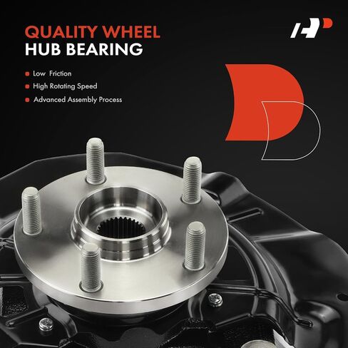 A-Premium Front Steering Knuckle & Wheel Bearing Hub Assembly Compatible with Lexus RX400h 06-08 & Lexus RX350 07-09, RX330 04-05 & Toyota Highlander 06-07, Right Passenger Side, Replace # 435020E030 in Saudi Arabia