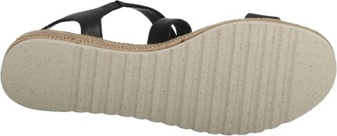 Lucky Brand Women's TRIANNA Wedge Sandal, Black, 8 in Saudi Arabia