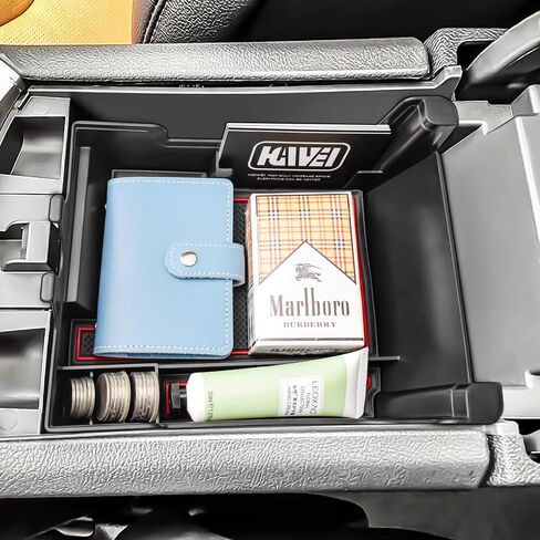 Center Console Organizer Compatible with Ford Edge 2021 2022 2023 2024 Accessories 2024 Edge SE/SEL/ST-Line/Titanium/ST Middle Console Organizer Insert Tray Armrest Storage Box, Black in Saudi Arabia
