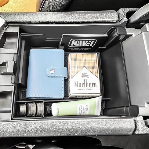 Center Console Organizer Compatible with Ford Edge 2021 2022 2023 2024 Accessories 2024 Edge SE/SEL/ST-Line/Titanium/ST Middle Console Organizer Insert Tray Armrest Storage Box, Black in Saudi Arabia